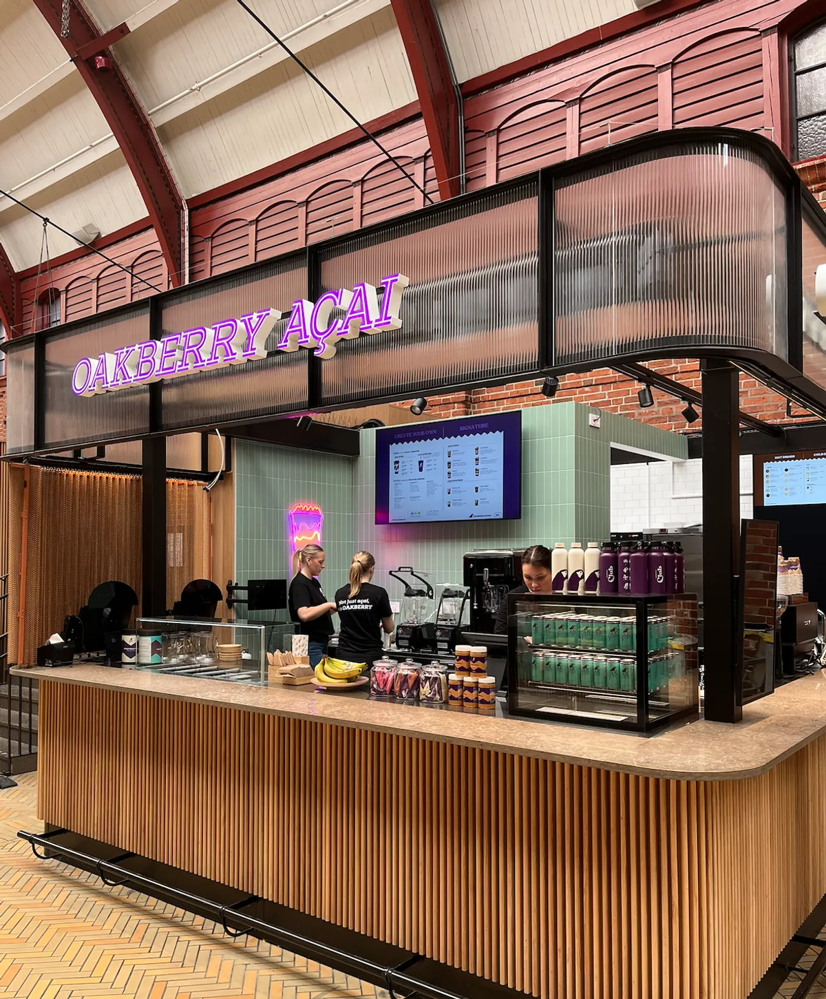 OAKBERRY-butiken Malmö utifrån